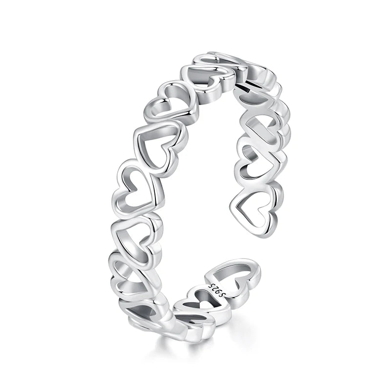 Love Heart Stackable Ring
