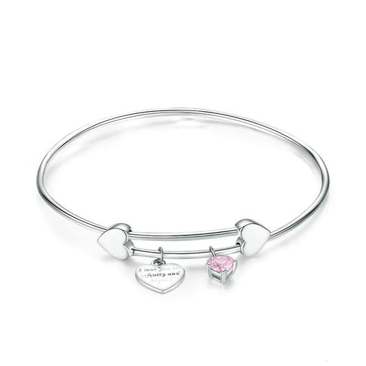 I Love You Heart Bangle