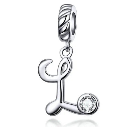 Alphabet Pendant Charm (A–Z)