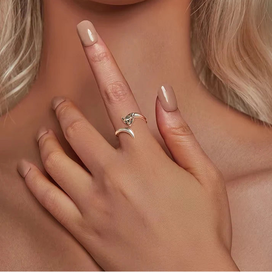 Fox Tail Adjustable Ring