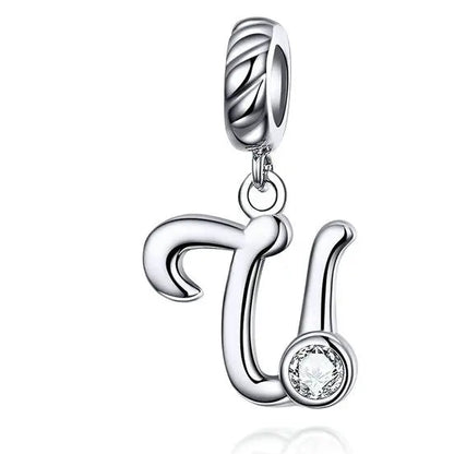 Alphabet Pendant Charm (A–Z)
