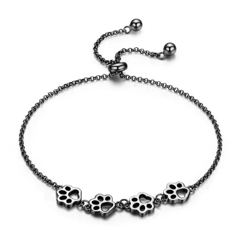 Cat Paw Print Bracelet