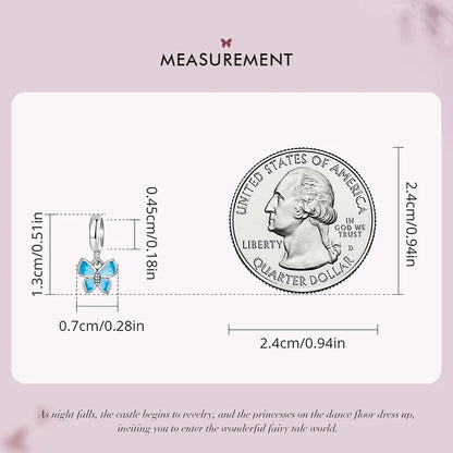 Aurora Butterfly Charm
