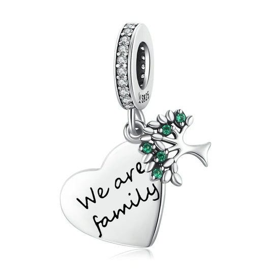Clover Tree of Life Charm