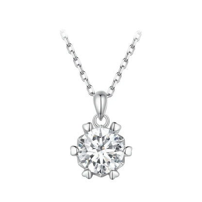 Moissanite Pendant Necklace