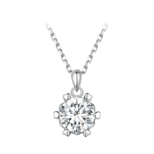 Moissanite Pendant Necklace