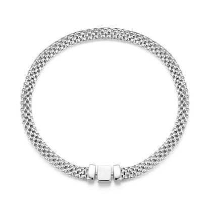 Square Buckle Chain Bracelet