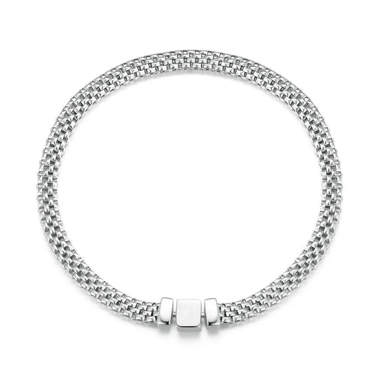Square Buckle Chain Bracelet