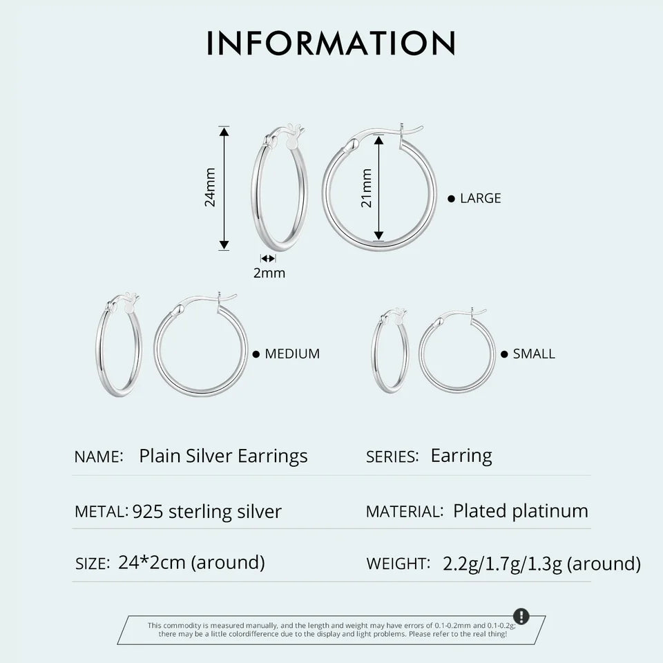 Classic Hoop Earrings