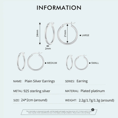 Classic Hoop Earrings