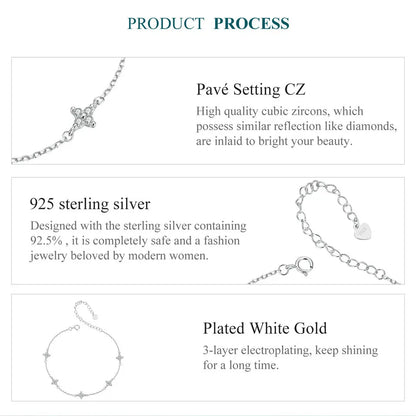 Four-Leaf Clover Anklet