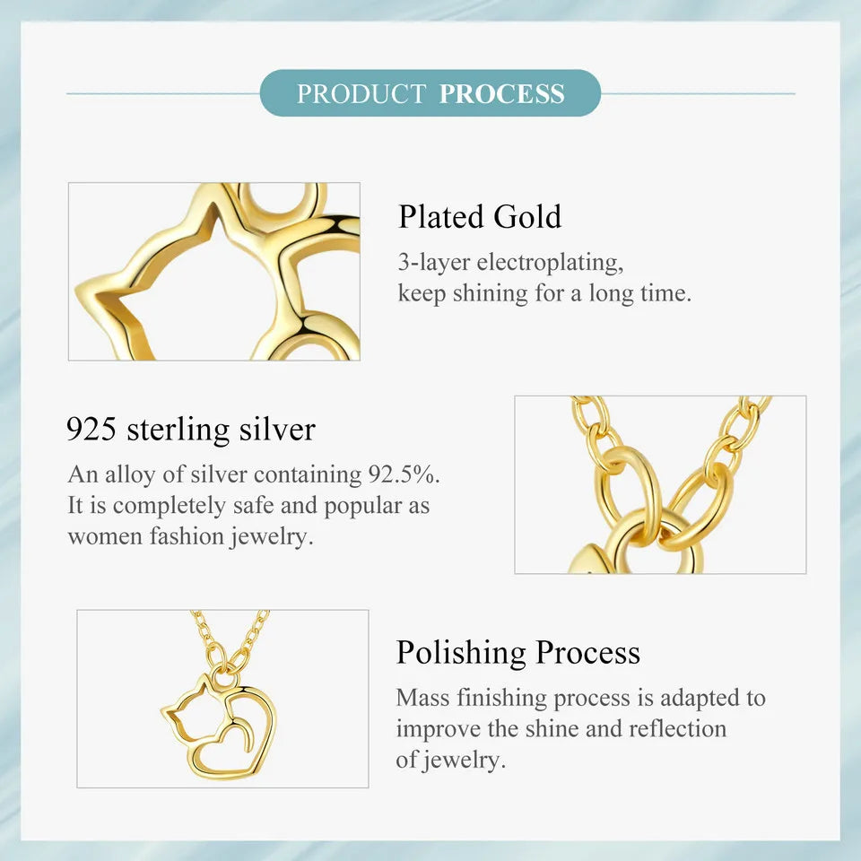 Cat Pendant Necklace