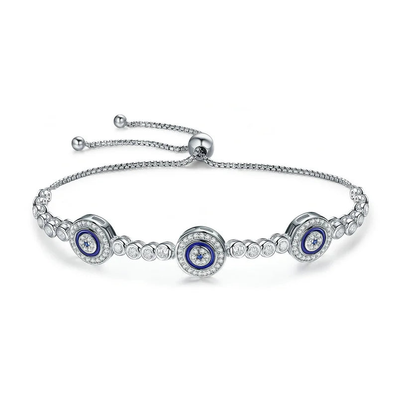 Blue Evil Eye Bracelet