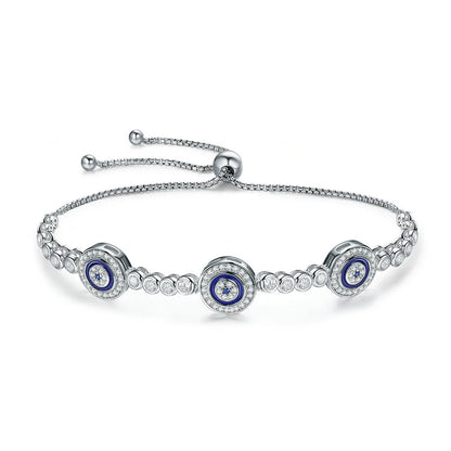 Blue Evil Eye Bracelet